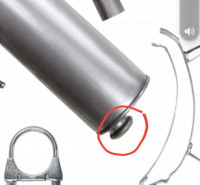 Peugeot 806 2.0 turbo - zbyt głośny tłumik końcowy ,układ wydechowy.