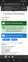 No option to view photos and videos in Messenger on Xiaomi Redmi Note 8 Pro