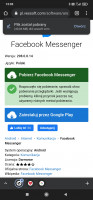 No option to view photos and videos in Messenger on Xiaomi Redmi Note 8 Pro