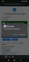 No option to view photos and videos in Messenger on Xiaomi Redmi Note 8 Pro
