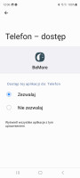 Samsung S20 Fe, Aplikacje BEMORE, Messenger, Viber - Połączenie z aparatami słuchowymi i rozmowy