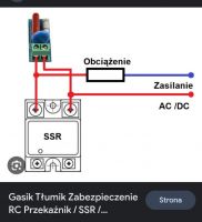 Dobór gasika do przekaźnika SSR w spawarce Ferm Mig 100 i migomacie 100A