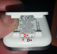 Sony Smart Watch MN2 - Szukam opisu pinów złącza ładowania