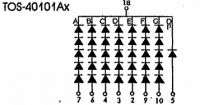 Jak sterować wyświetlaczem TOS 40101AR z CD4511? Tranzystory, napięcie, schemat