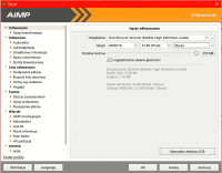 Optimal AIMP 4.50 Settings for MSI B85-G43, HyperX Cloud I, Windows 10 (44/48kHz, 320kbs)