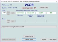 VW Passat CC - brak komunikacji z czujnikiem kąta po wymianie taśmy AirBag