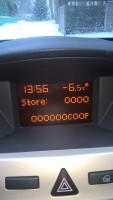 Deciphering Error Codes 000000C00F & 0000008003 on Opel Zafira B 2008 1.9.9cdti Display