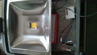 RALF LED - LED floodlight - flashes / lights up and goes out at 1s intervals