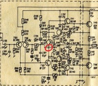 Unitra PW7020 - Nie zrozumiałe rozwiązanie układowe polaryzacji tranzystorów