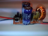 Przetwornica impulsowa własnego pomysłu i wykonania.