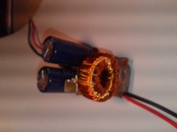 Przetwornica impulsowa własnego pomysłu i wykonania.