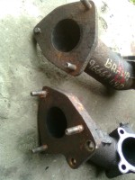 Fiat Doblo 1.9 JTD 74kW 2001: Rusty Hole in Turbocharger Pipe, Cleaning and Inspecting Turbine