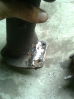 Fiat Doblo 1.9 JTD 74kW 2001: Rusty Hole in Turbocharger Pipe, Cleaning and Inspecting Turbine