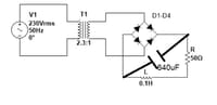 How to Calculate Ripple Factor for Attached Rectifier Circuit?