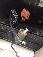 Audi Concert EU B7 - nie zapamiętuje kodu, brak podświetlania, tylnie głośniki