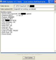 Błąd połączenia z boxem TORNADO UFS3 przy aktualizacji oprogramowania