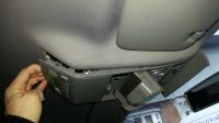 VW Touareg 2005 2.5TDI - Światło podsufitki- jak zdemontować