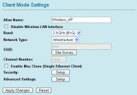 Planex GW-AP54SP-P jako klient – brak internetu po połączeniu z AP, ipconfig /all