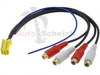 Radio Clarion PU-2471 - jak podłączyć wzmacniacz Peiying Basic PY-4C127?