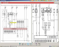 Schemat instalacji elektrycznej pompy ABS 1J0 907 379 AF w Seat Cordoba 1.9 TDI 1999