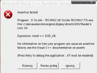 25 To Life - Błąd Assertion Failed przy uruchamianiu na Win XP SP2