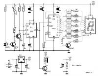 Bariera podczerwieni z licznikiem przejść