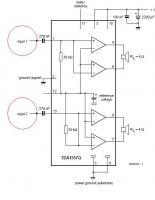 jak zrobic wejscie liniowe w radyju z układem tda1557q