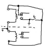 Odcięcie paliwa. Dwa przekaźniki od centralnego zamka i włącznik.