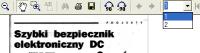 Szybki bezpiecznik elektroniczny DC