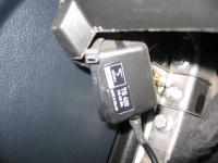 Identyfikacja elementów pod kierownicą - Skoda Octavia 2002r