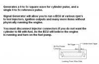 Generator do sprawdzania obrotomierza...