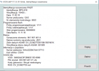 Zmieniona data flashu sterownika silnika mimo, ze nic takiego nie było robione