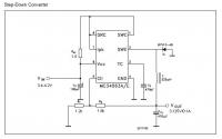 MC34063A – stabilizator 3,125V z NiMH 3,6V, ocena schematu i doboru elementów