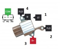Ford S-MAX - Alternator - nieprawidłowy przebieg na D+