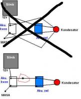 Akumulator Żelowy (dodatkowe zasilanie do wzmacniacza)