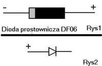 Rectifier Diode Current Flow: Direction from Point A to B, Positive or Negative?