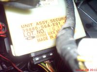 Honda Civic 2001r problem z alarmem i cz...