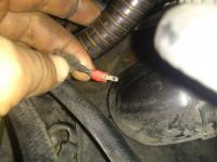 Audi 80 B4 2.0L 90KM - przewód pod filtrem powietrza, gaśnie na benzynie