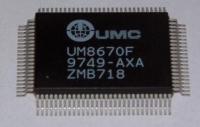 Ile wart jest taki układ : UMC UM8670F 9749-AXA ZMB718