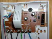 Domofon sprzęga przy podnoszeniu i odkładaniu słuchawki