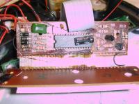 Zegar - budzik na LM8560 - ciemne cyfry.