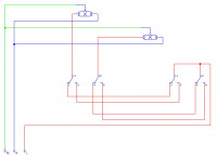Connecting SIMON 10 Double Stair Switch With 2x 3-Core Wires for Hall Lighting Setup