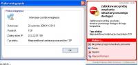 Windows XP Pro SP2 - brak internetu, błędy systemowe, Panda Antywirus