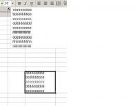 EXCEL 2003 - Jak wyświetlić ostatnie linie tekstu w komórce?