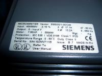 Falownik SIEMENS MICROMASTER Vektor 5,5kW + silnik 5,5kW