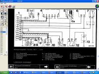 Pinout modułu Bosch 0 227 400 044 (escort mk4 1.6 xr3i K-Jetronic)