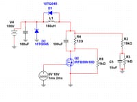Designing a Low-Side Switching Buck Converter for 100V Solar to 48V 8A Load with MIC5014
