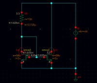 Why Is My IC Design MOSFET Current Source Not Showing Saturation in Simulation?