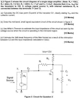 undergraduate question on electronics – BJT
