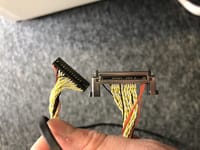 LG TM120 V14 Control Board Cable Identification for HDMI Conversion